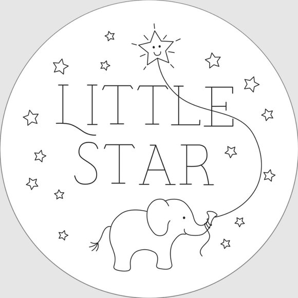 Nursery Embroidery Pattern Transfers Set of 10 Reusable Iron-On Designs - Picture 4 of 11